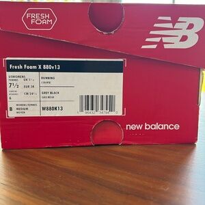 Brand New New Balance Women’s Runningg Sneakers, color:Grey Black, size: 7.5